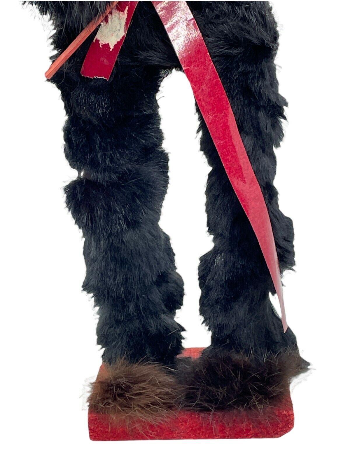 Hand-Crafted Krampus Companion of Belsnickel Devil Candy Container Figure Antique Austria For Sale