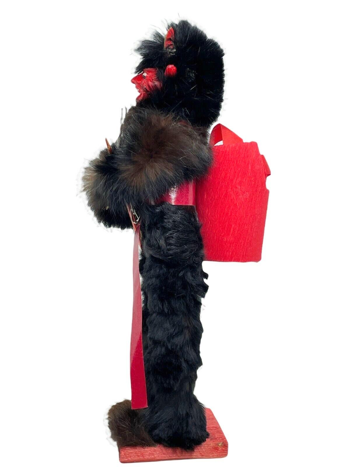 Krampus Companion of Belsnickel Devil Candy Container Figure Antique Austria In Good Condition For Sale In Nuernberg, DE