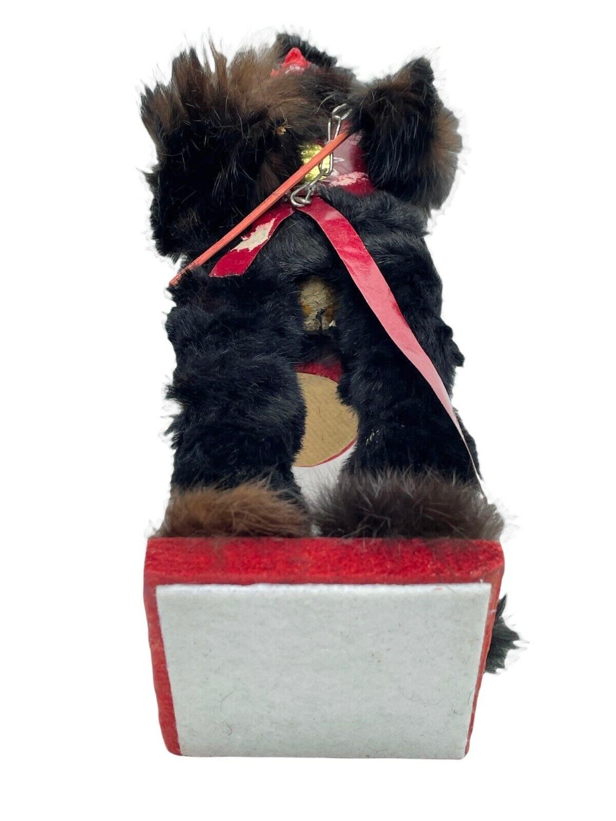 Krampus Companion of Belsnickel Devil Candy Container Figure Antique Austria For Sale 1