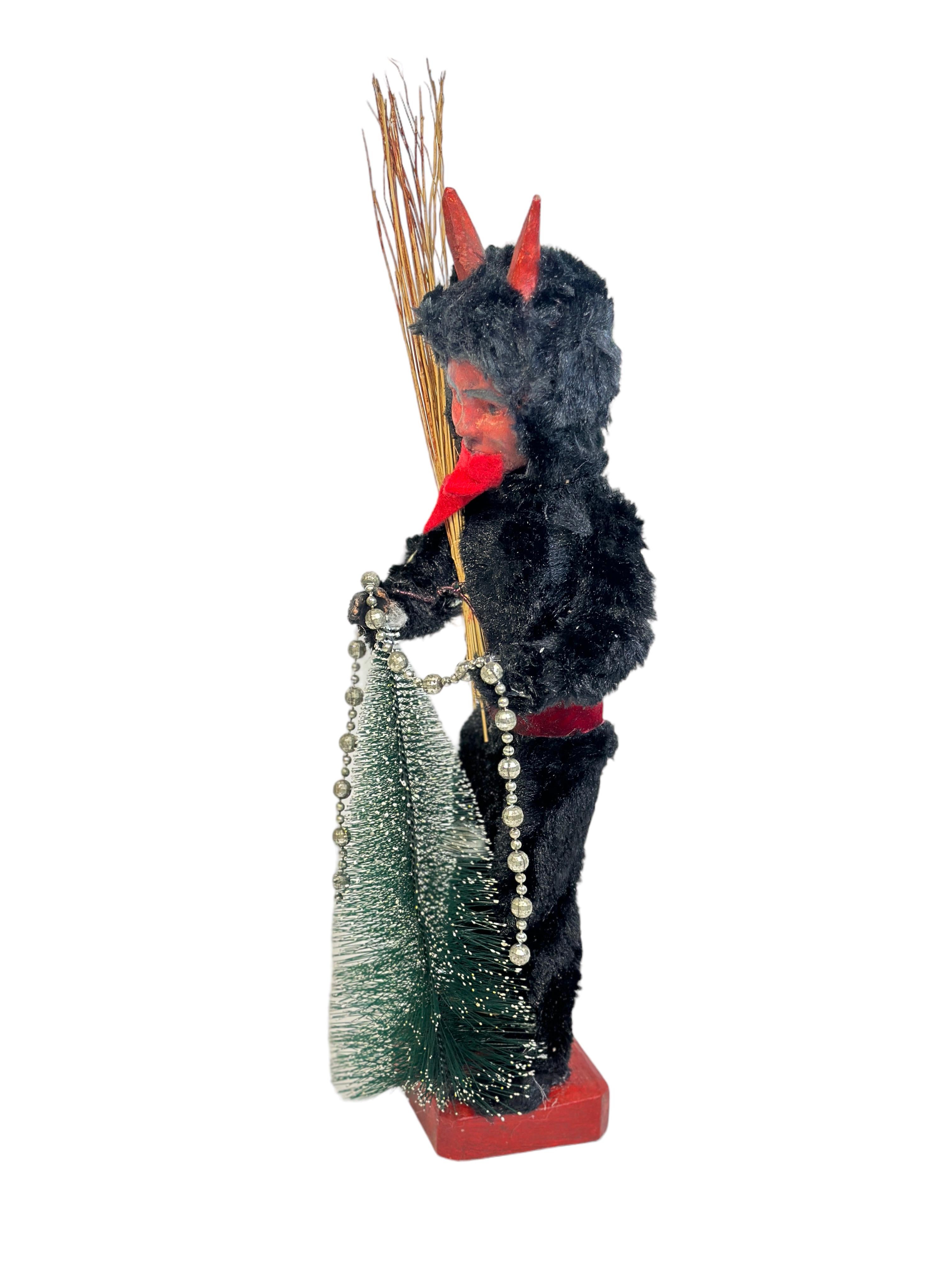 Krampus Companion of Belsnickle Figure Austria & German Christmas Vintage  For Sale 5