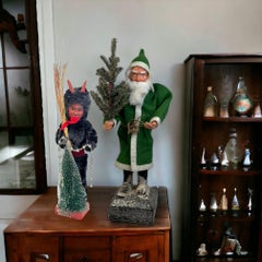 Krampus Companion of Belsnickle Figure Austria & German Christmas Vintage