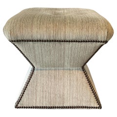 Kravet  Aiden Single Facated Ottoman