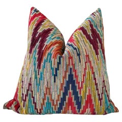 Cuscino lombare in velluto cavato Kravet Couture "Rocky" con imbottitura in piuma d
oca 12" x 24"