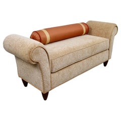 Kravet Roll Arm Entryway Bench