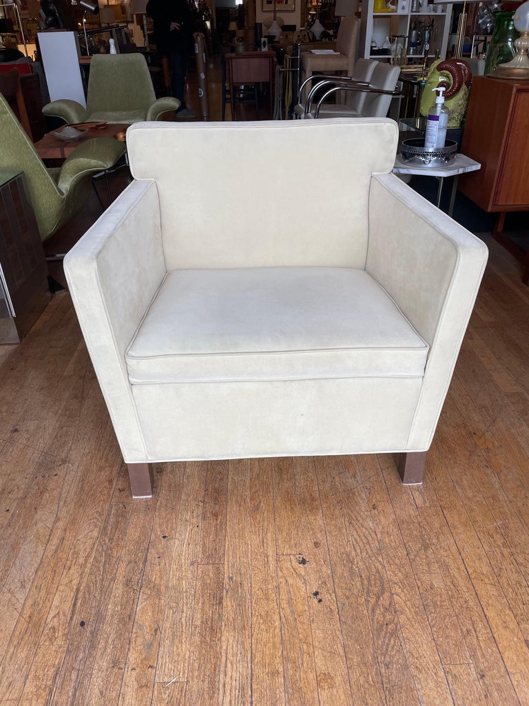 Krefeld Lounge Chair Designed by Mies Van Der Rohe for Knoll For Sale