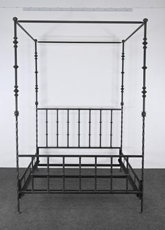 Kreiss Queen Poster Bed Frame "Provence Grande" manner of Giacometti