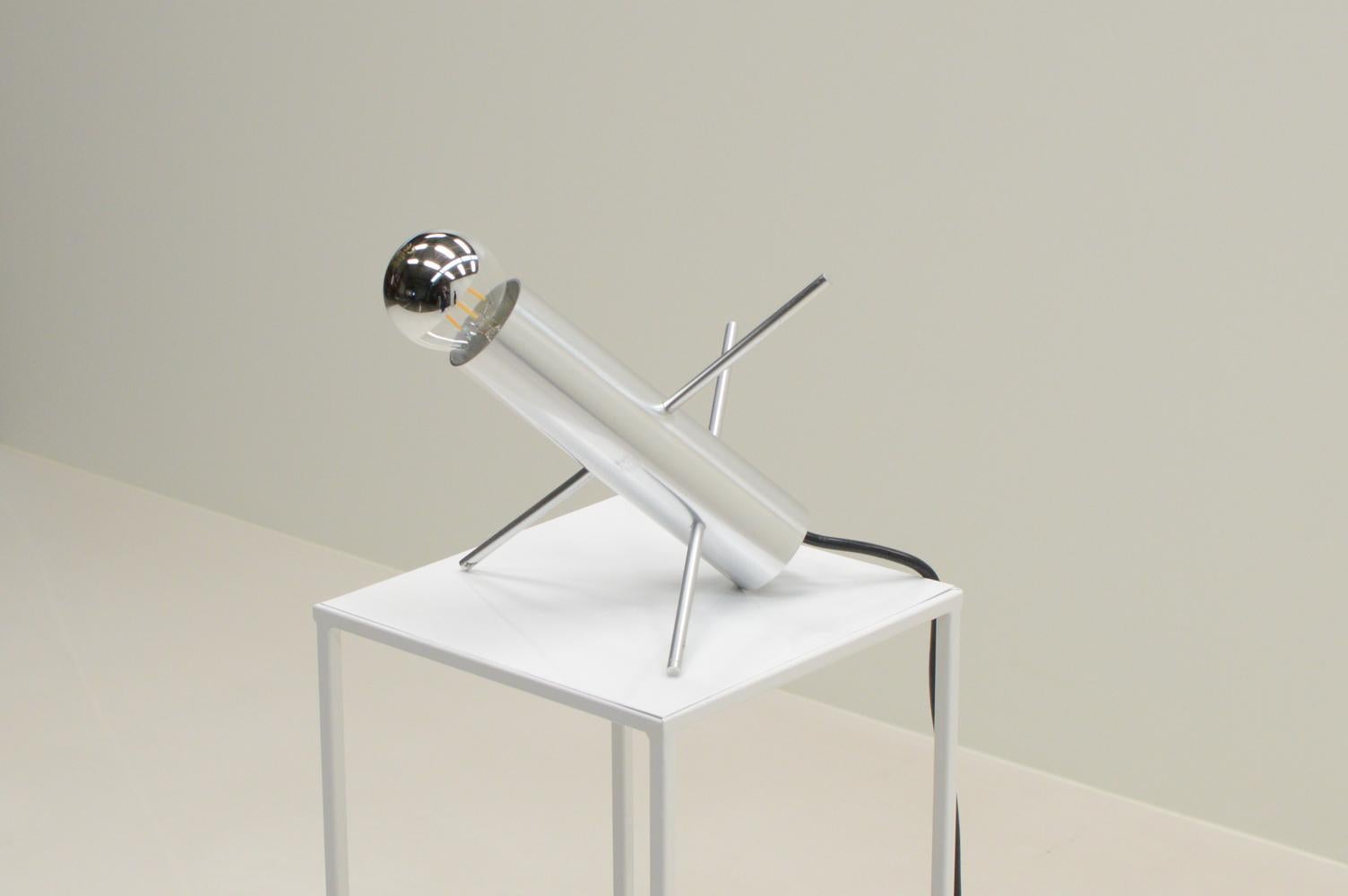“Krekel” table lamp by Otto Wasch for Raak Amsterdam, 190s The Netherlands. In Good Condition For Sale In Landgraaf, NL