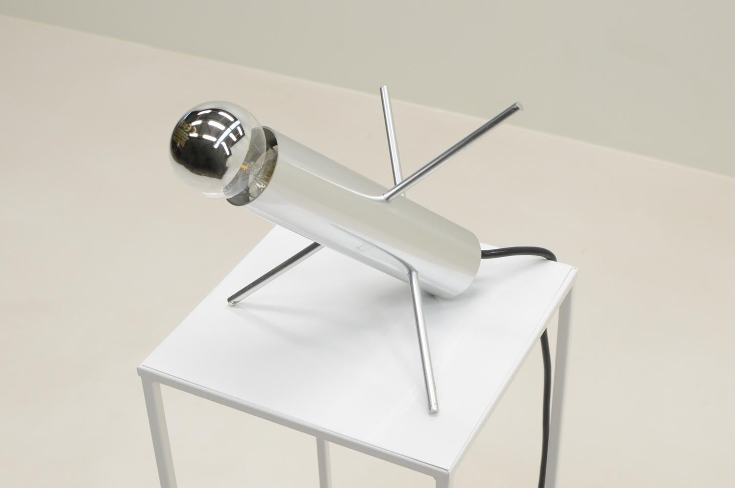 Mid-20th Century “Krekel” table lamp by Otto Wasch for Raak Amsterdam, 190s The Netherlands. For Sale