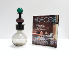 Kremlin Bells Blown Glass Double Decanter by Kaj Franck Mod. KF 1500, 1959