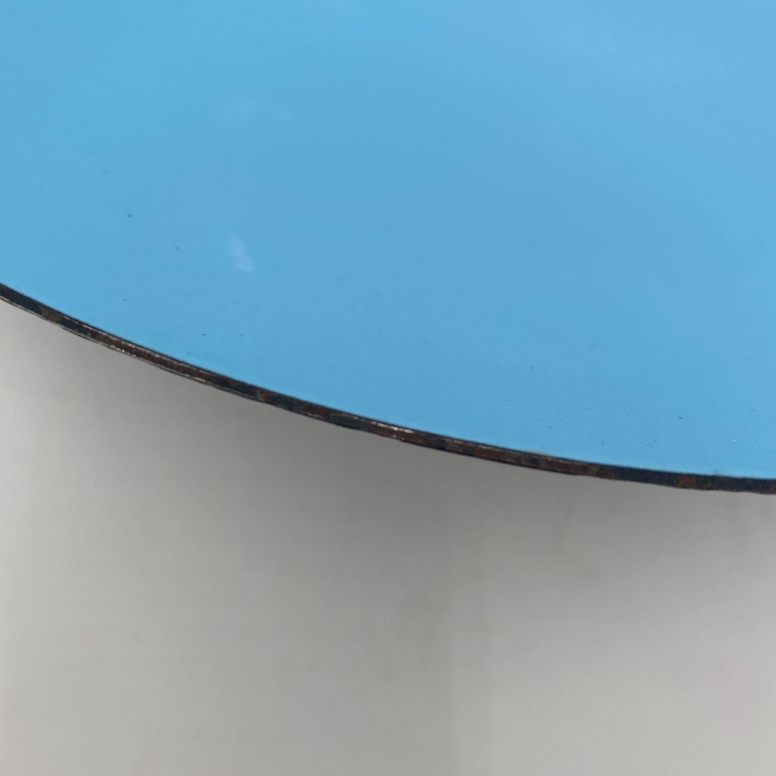 Cuenco Krenit de Herbert Krenchel Esmalte azul, Dinamarca Años 60 en venta 3