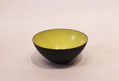 Krenit Bowl, Light Green Enamel, by Herbert Krenchel, 1960s