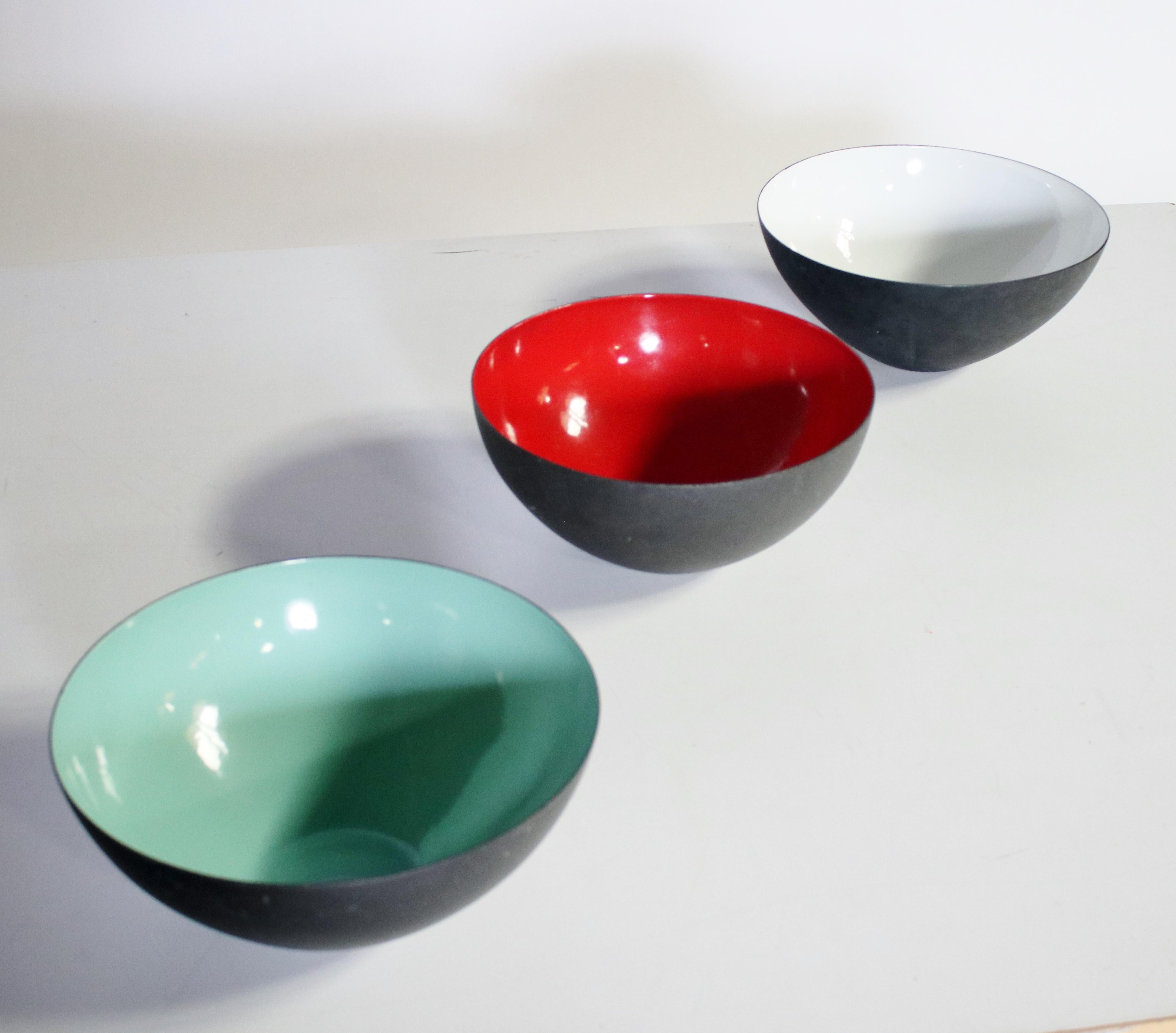 Danish Krenit Bowls, Set of Eight