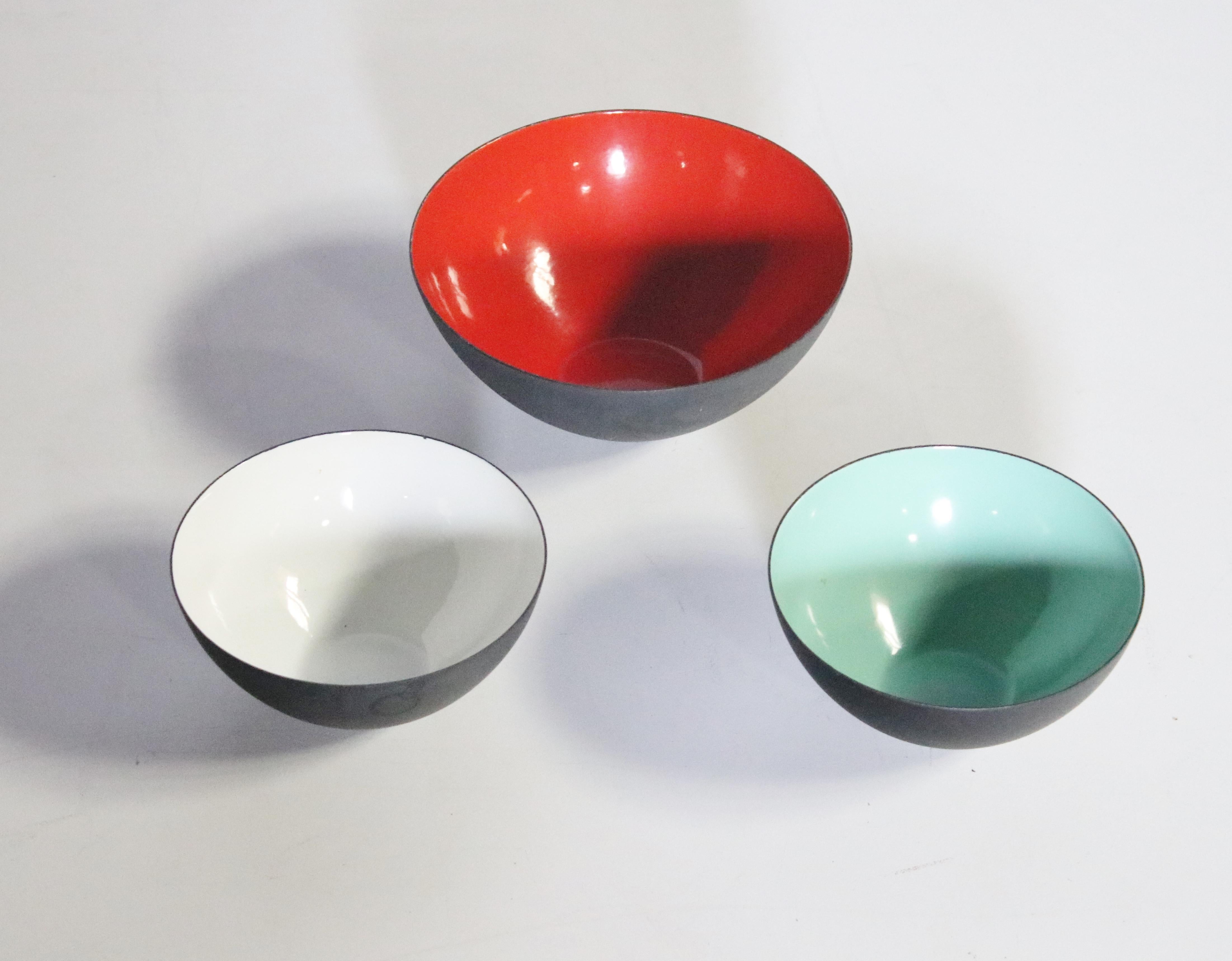 Steel Krenit Bowls, Set of Eight