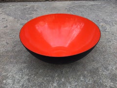 Ciotola Krenit arancione e nera