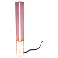Kresta Studio Contemporary Lacquered Metal Orange Floor Lamp, Spain, 2019