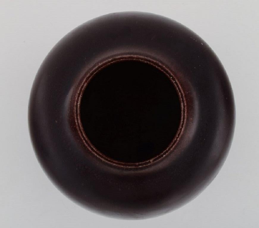 Kresten Bloch for Royal Copenhagen, Unique Vase in Glazed Stoneware, 1920s 2
