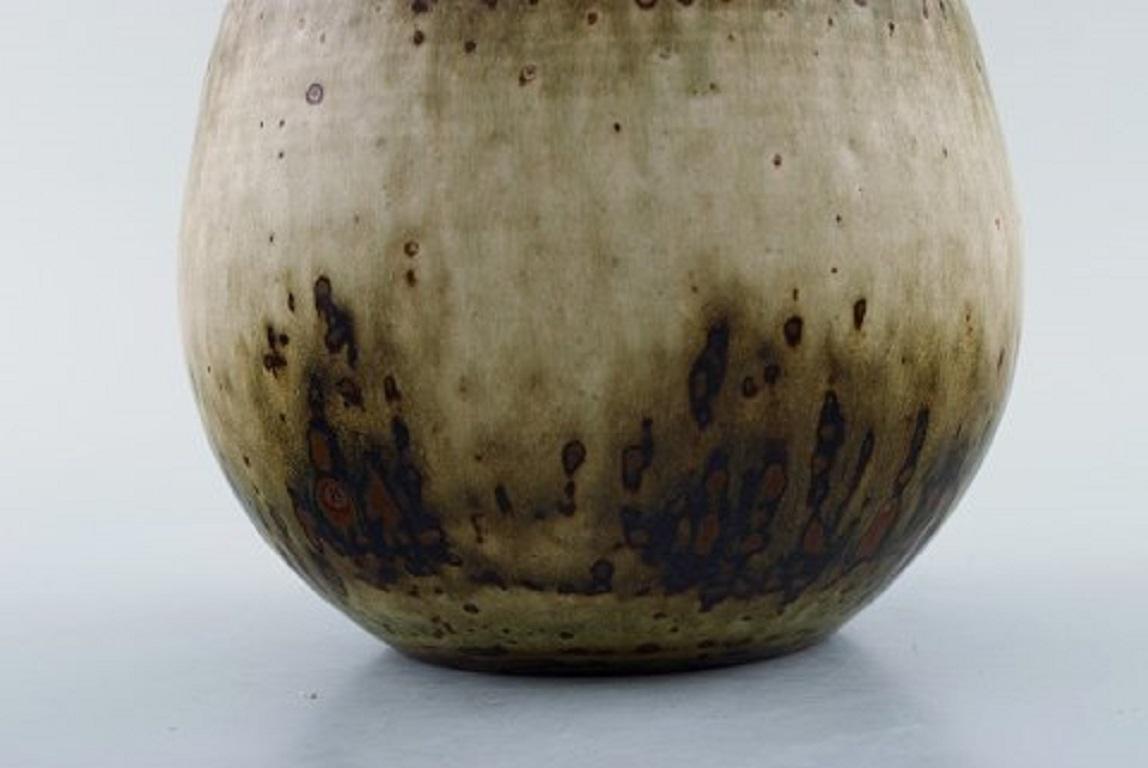 Danish Kresten Bloch for Royal Copenhagen, Vase in Glazed Stoneware