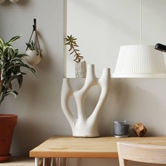 Kreten Candelabra from Souda, Grey, Floor Model, in Stock