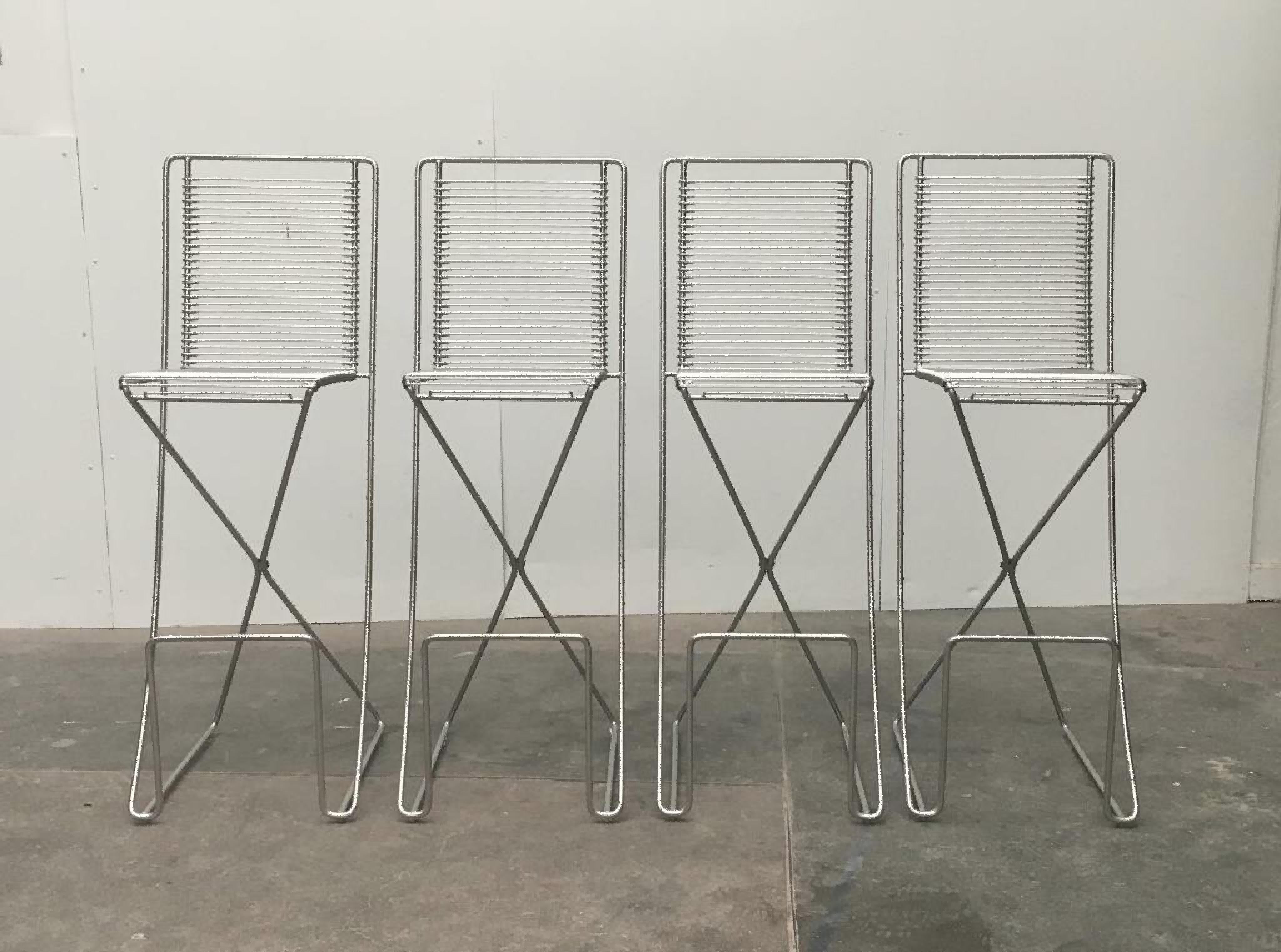Postmodern Kreuzschwinger Bar Kitchen Stools 2nd Gen. by Till Behrens en venta 5