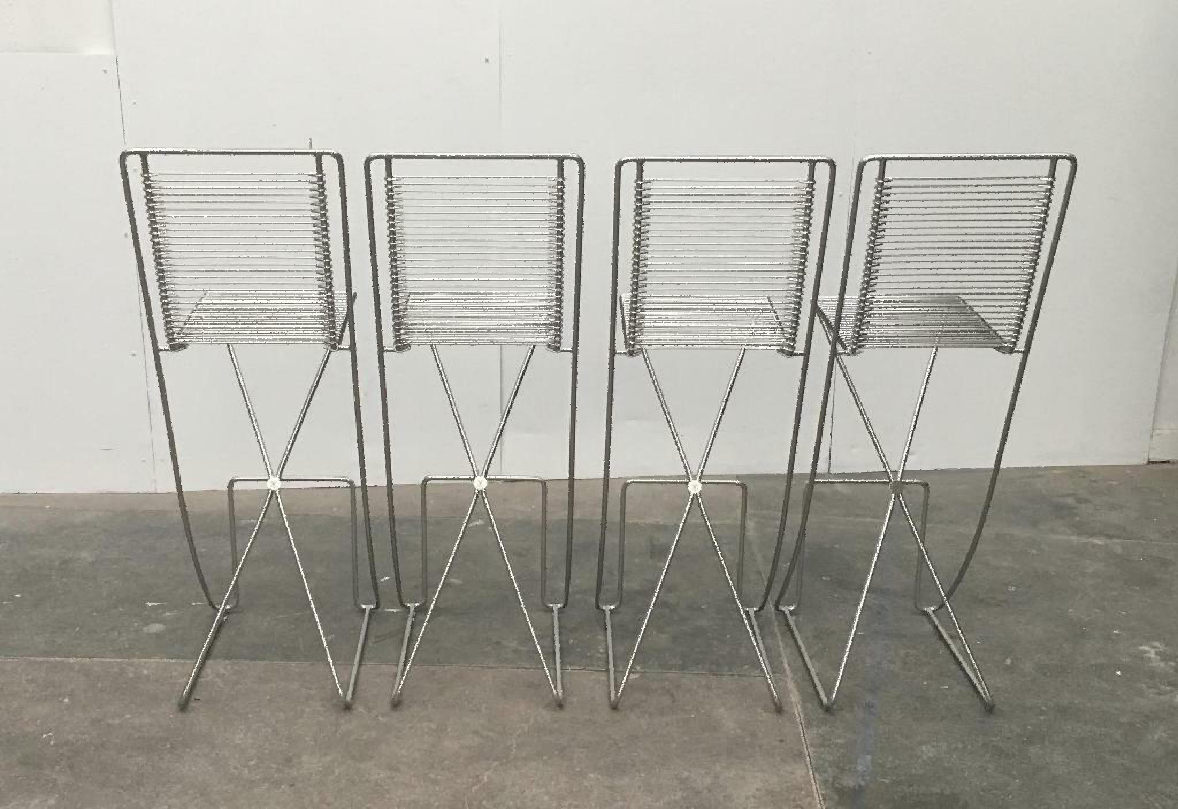 Postmodern Kreuzschwinger Bar Kitchen Stools 2nd Gen. by Till Behrens en venta 7