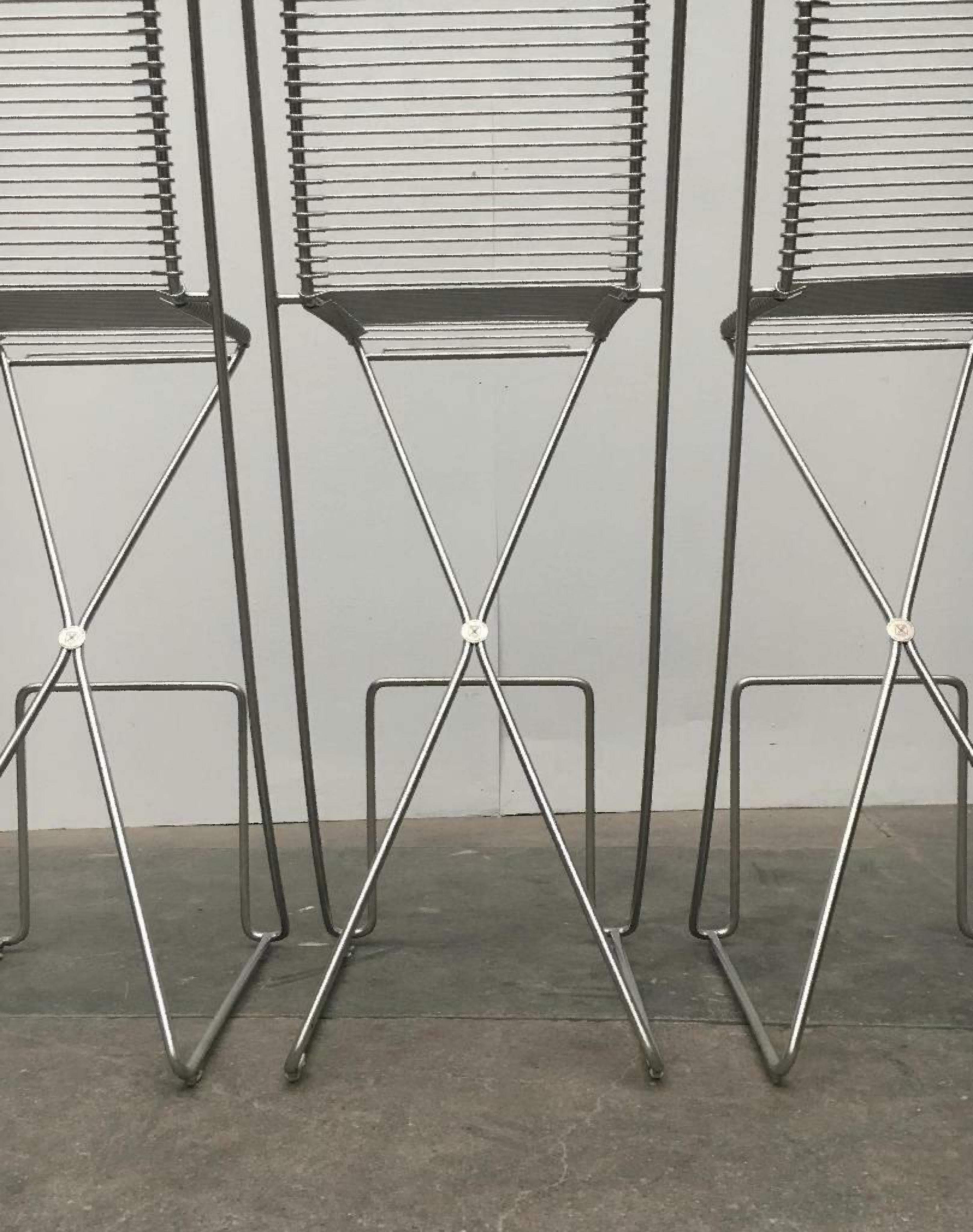 Postmodern Kreuzschwinger Bar Kitchen Stools 2nd Gen. by Till Behrens en venta 8