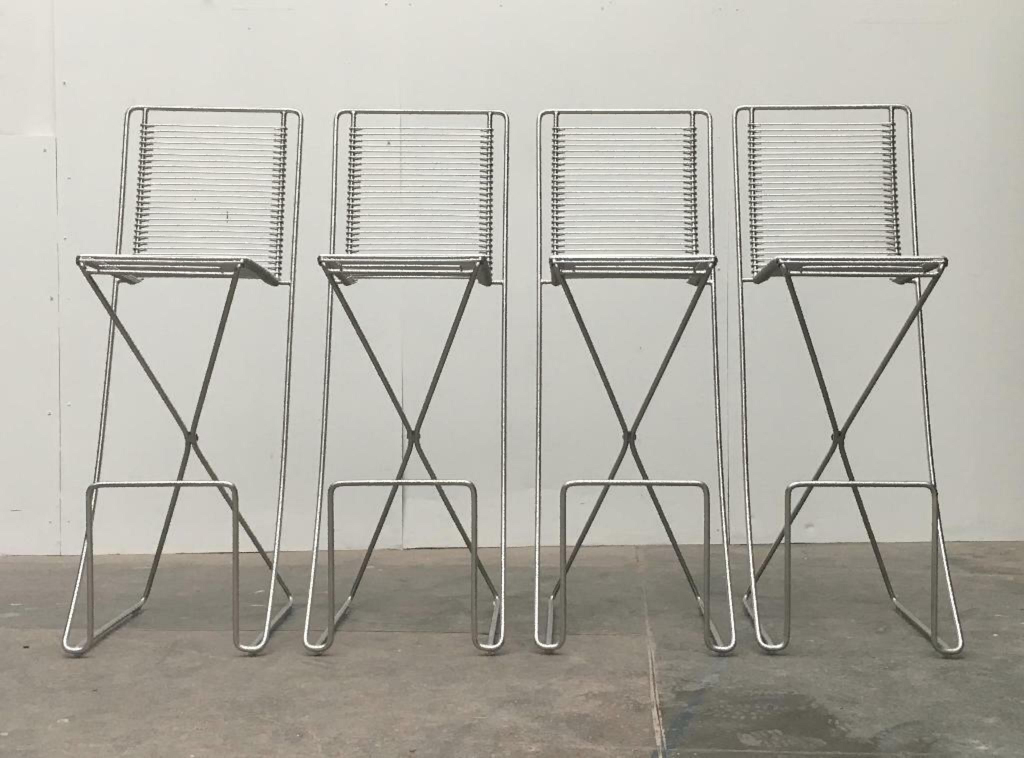 Postmodern Kreuzschwinger Bar Kitchen Stools 2nd Gen. by Till Behrens en Bueno estado para la venta en Hamburg, DE