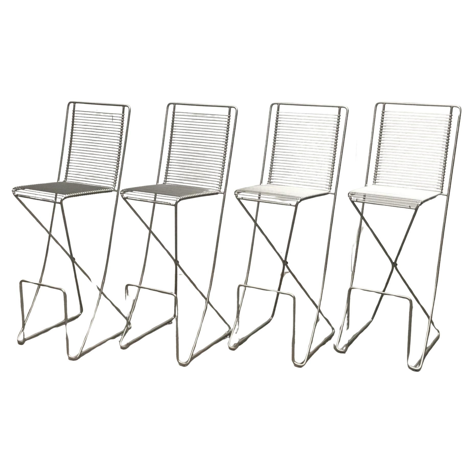 Postmodern Kreuzschwinger Bar Kitchen Stools 2nd Gen. by Till Behrens