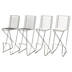 Postmodern Kreuzschwinger Bar Kitchen Stools 2nd Gen. by Till Behrens