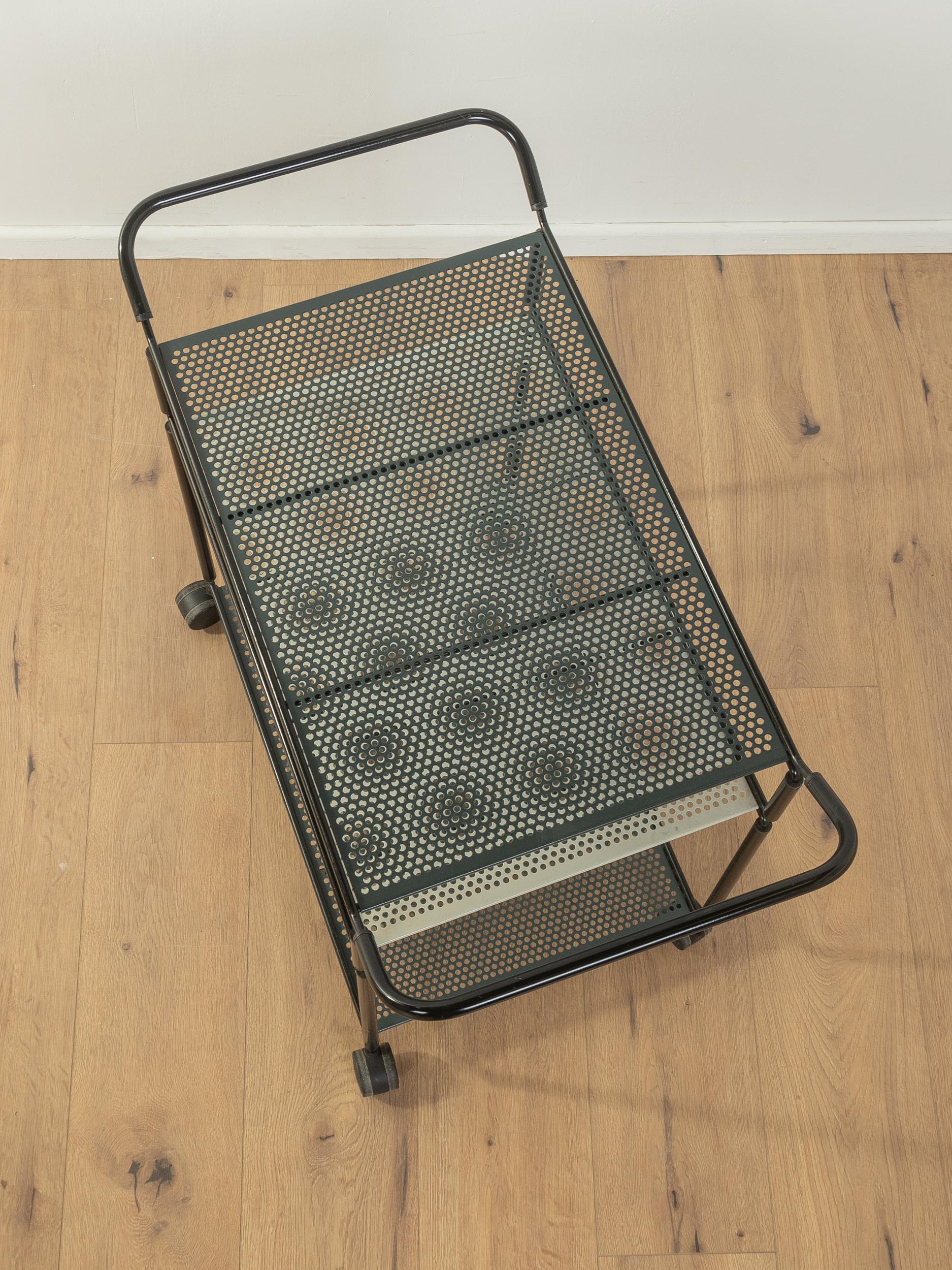 Metallo Carrello di servizio KRI, Niels Gammelgaard in vendita