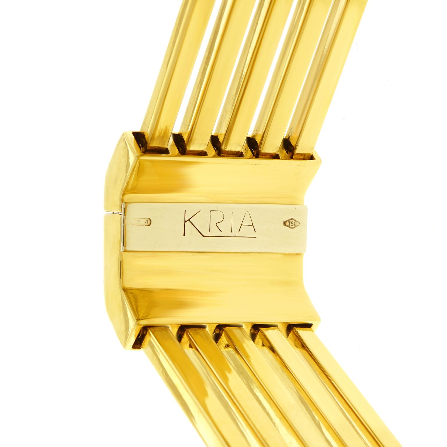 Women's Kria Modernist Gold Bracelet