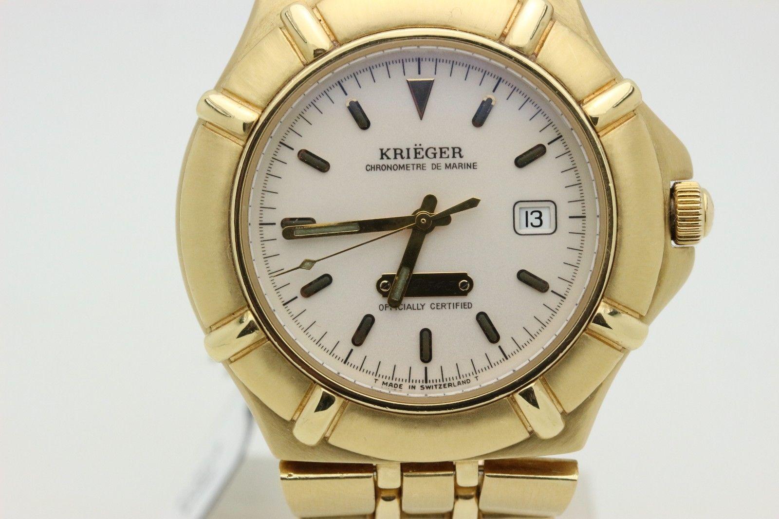 krieger chronometer watch