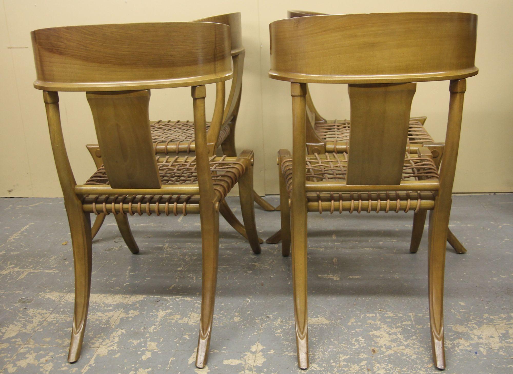 Mid-Century Modern Kriess Klismo Chairs For Sale