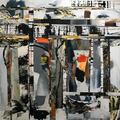 Justified Disjointed Reality, Mixed Media on Canvas