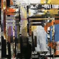 „Pretty As Me“, Mischtechnik auf Leinwand