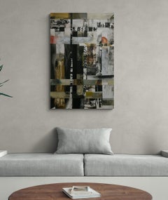 „Sanctuary“, Mischtechnik auf Leinwand