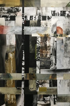 „Sanctuary“, Mischtechnik auf Leinwand