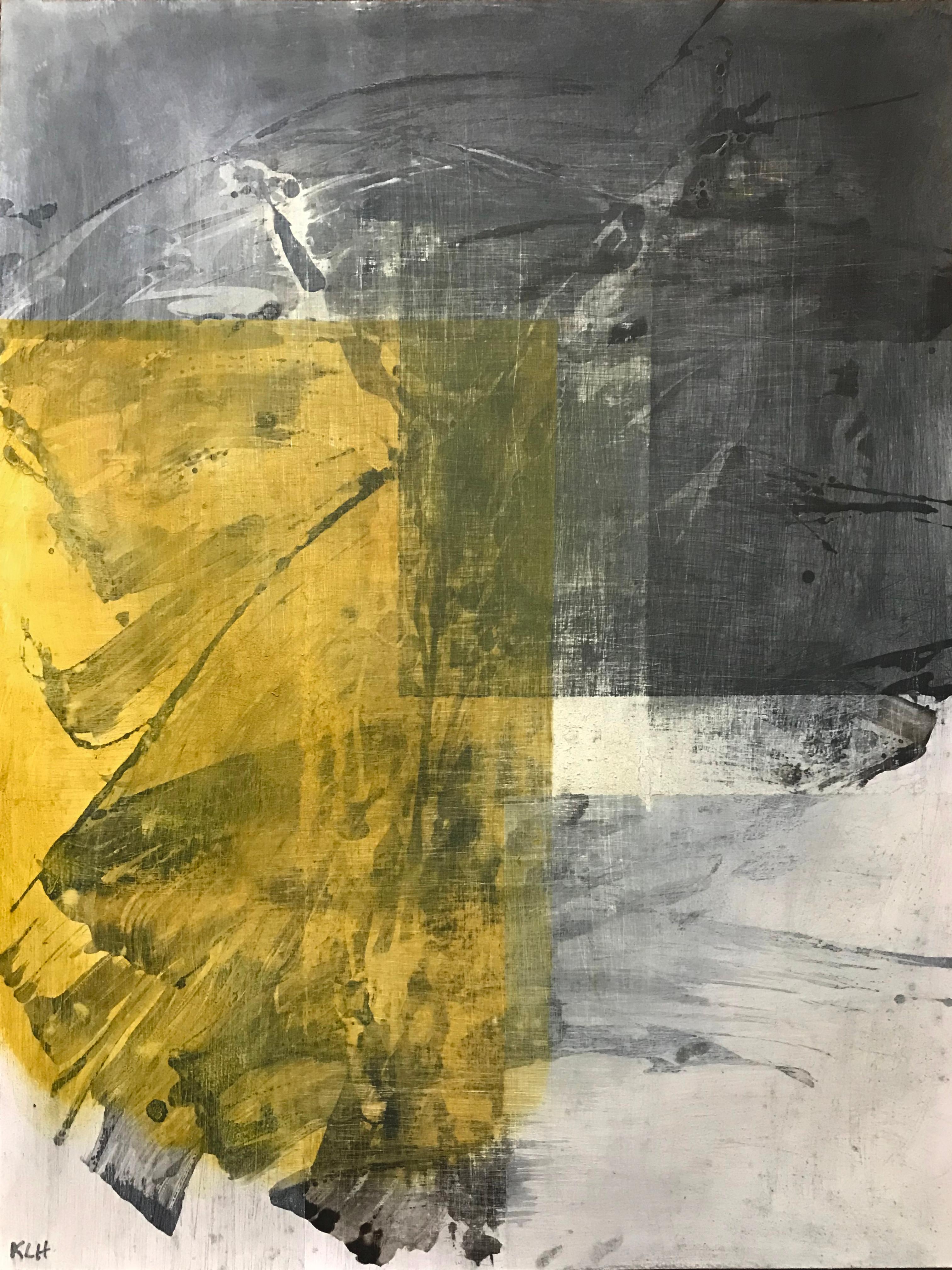 Worn & Torn #8, Abstract Painting - Mixed Media Art by Kris Haas