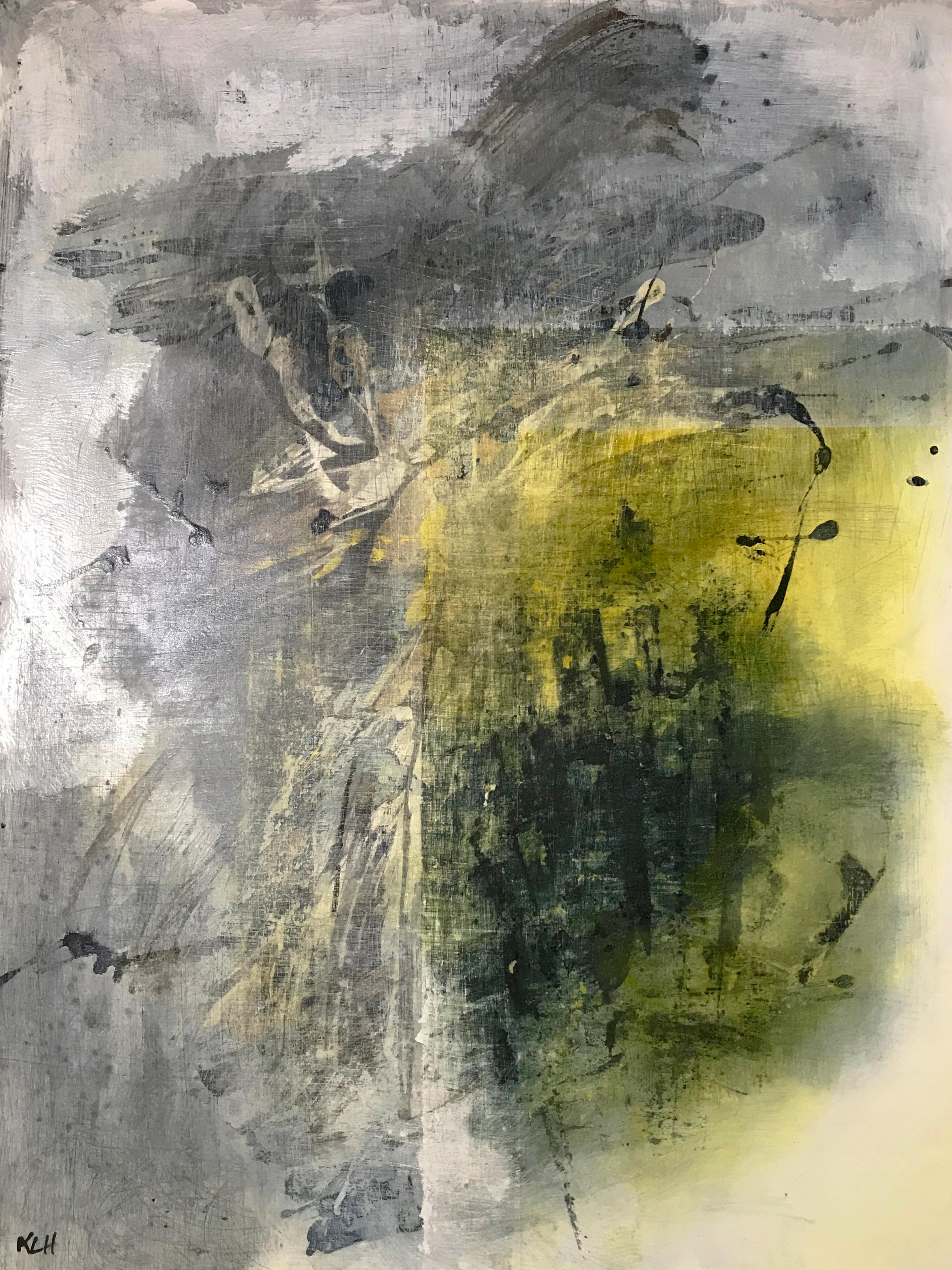 Worn & Torn #9, Abstract Painting - Mixed Media Art by Kris Haas