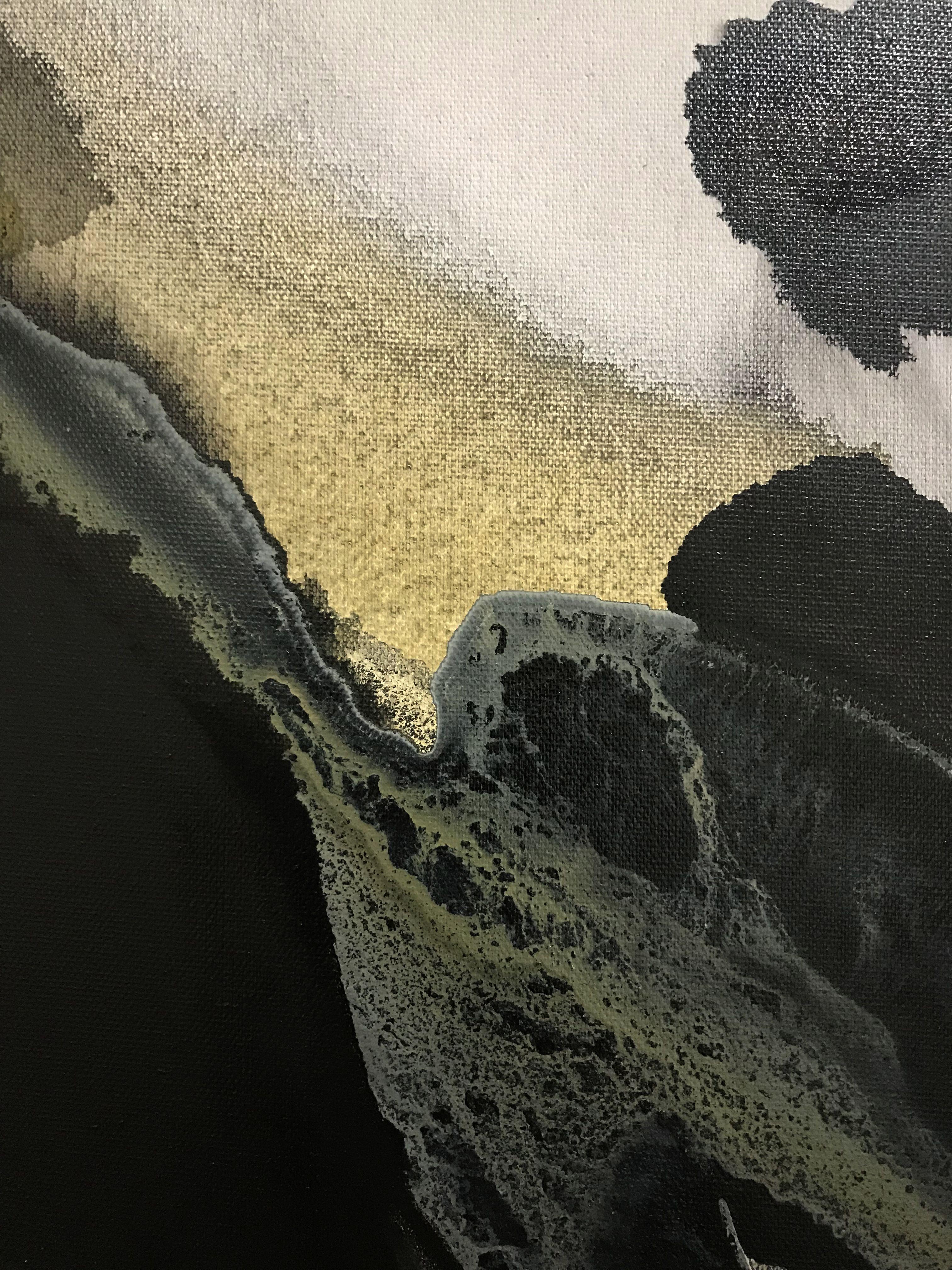 Darkness Through Light  - Series #16, #63.091223, Painting, Acrylic on Canvas For Sale 3