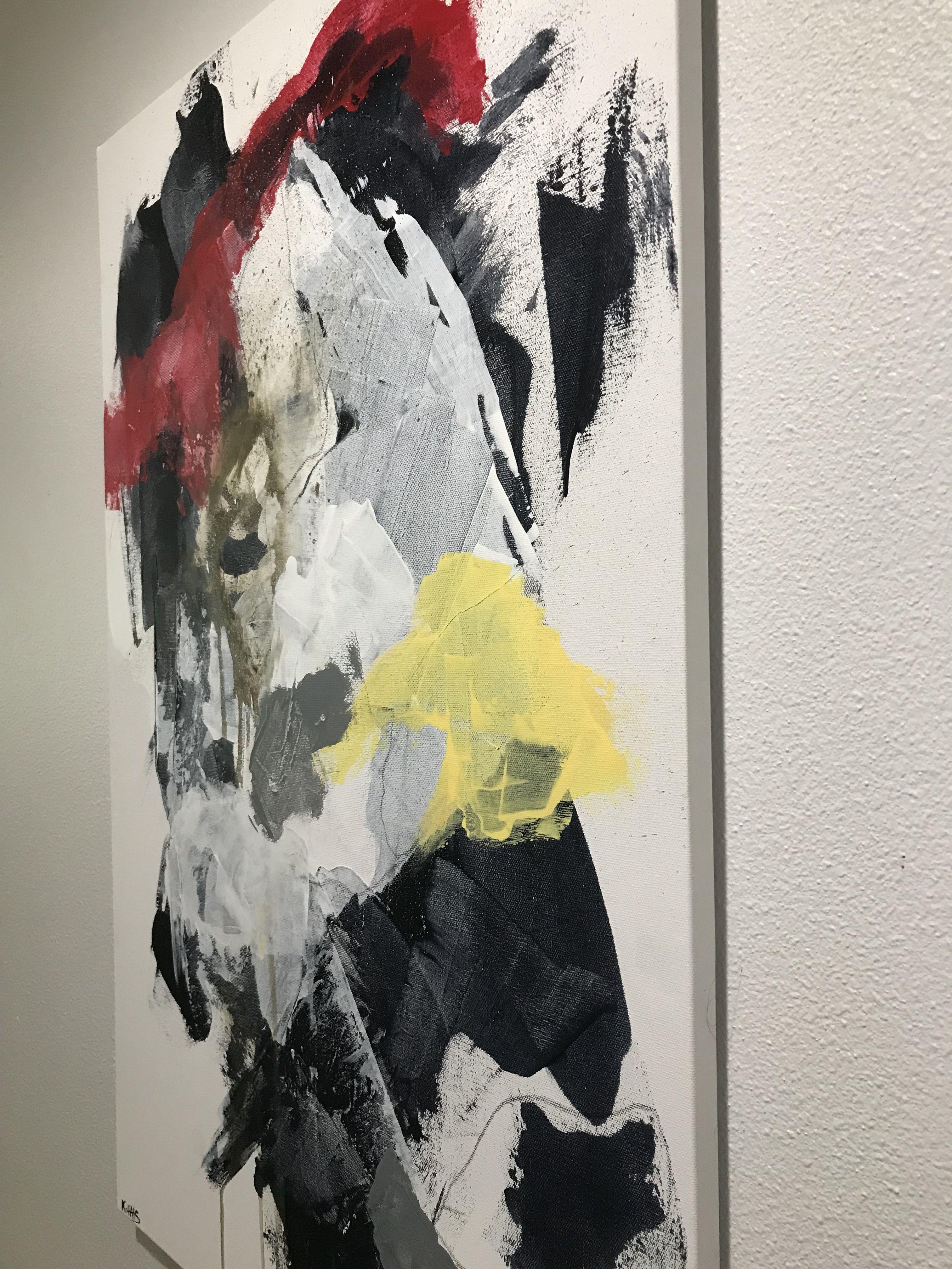 Desire - Series #16, #30.070923, Painting, Acrylic on Canvas For Sale 1