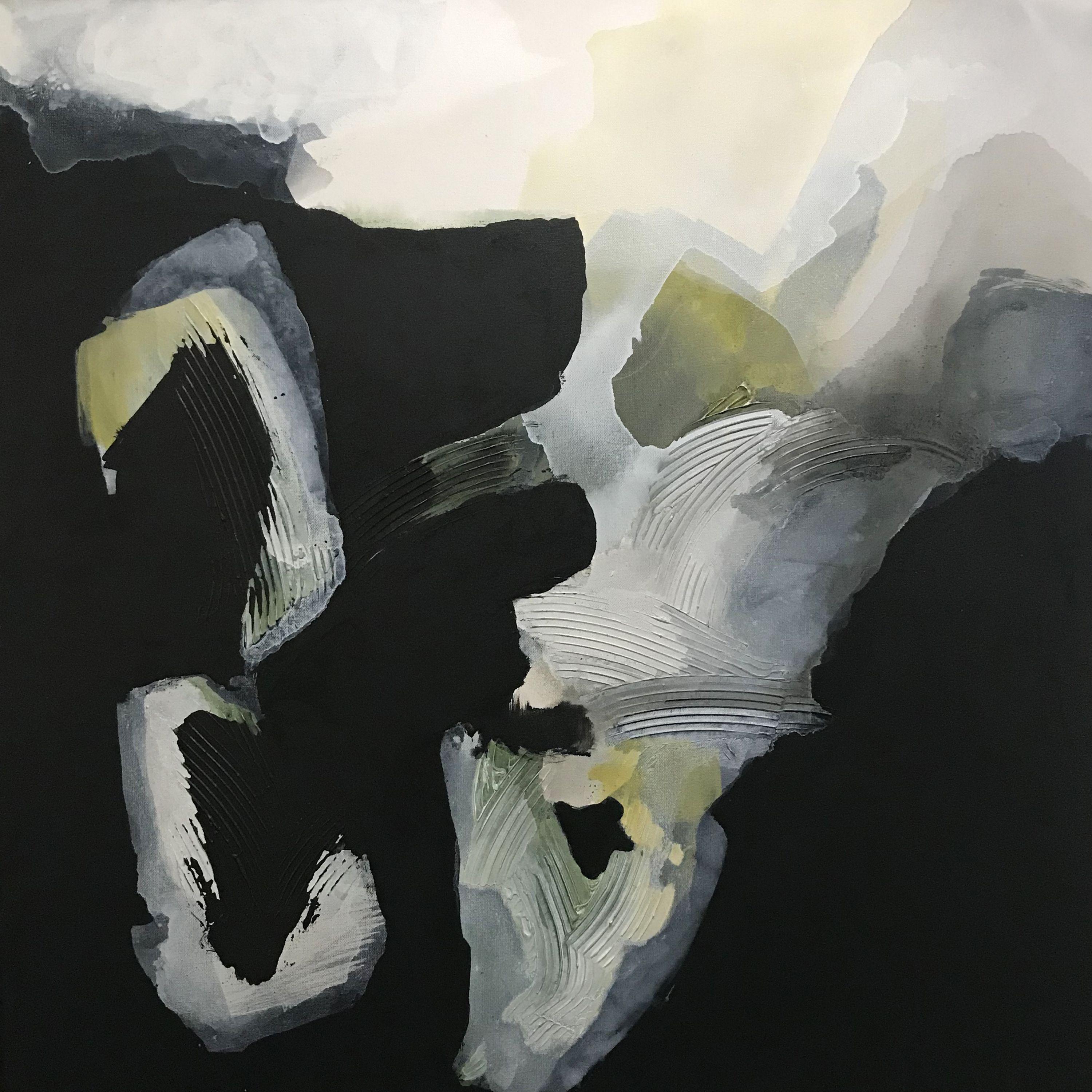 Io sono qui - Serie #17, #3, Pittura, Acrilico su tela - Painting di Kris Haas