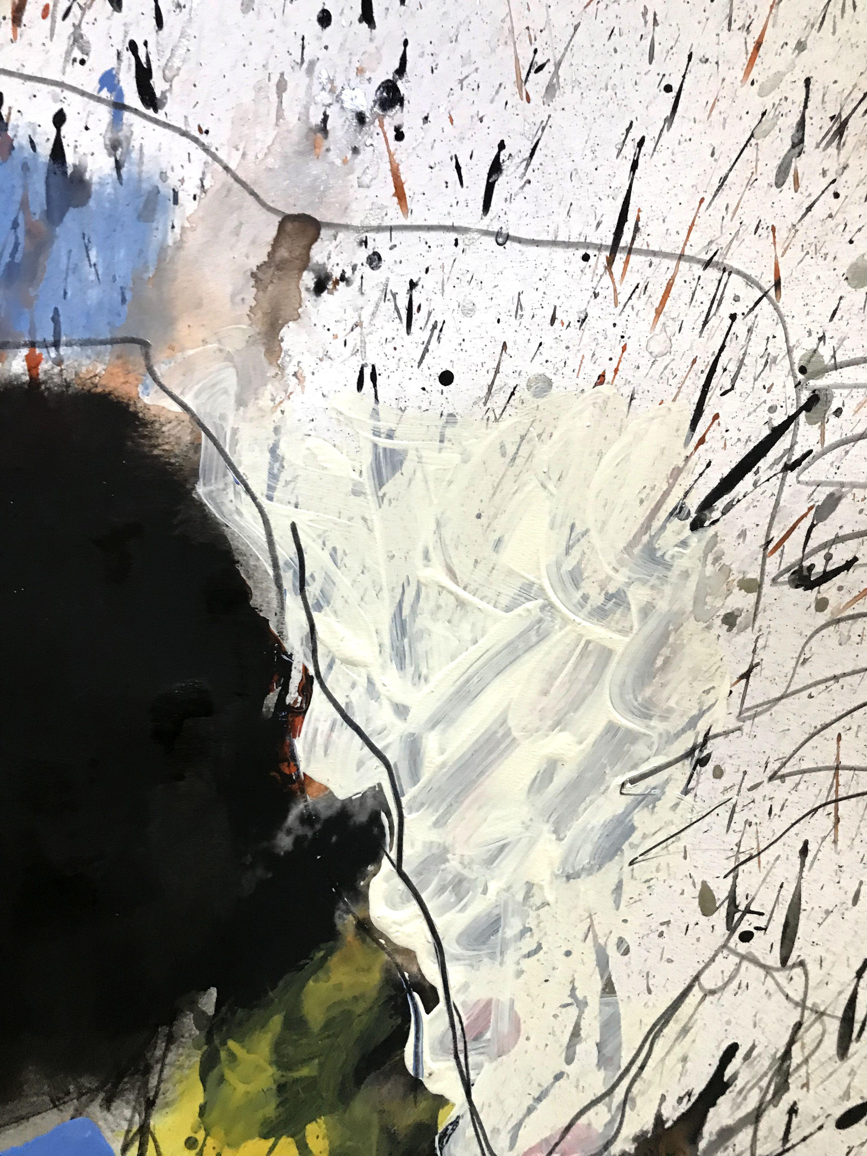 Verspielte Realität #255, Gemälde, Öl auf Papier (Abstrakter Expressionismus), Painting, von Kris Haas