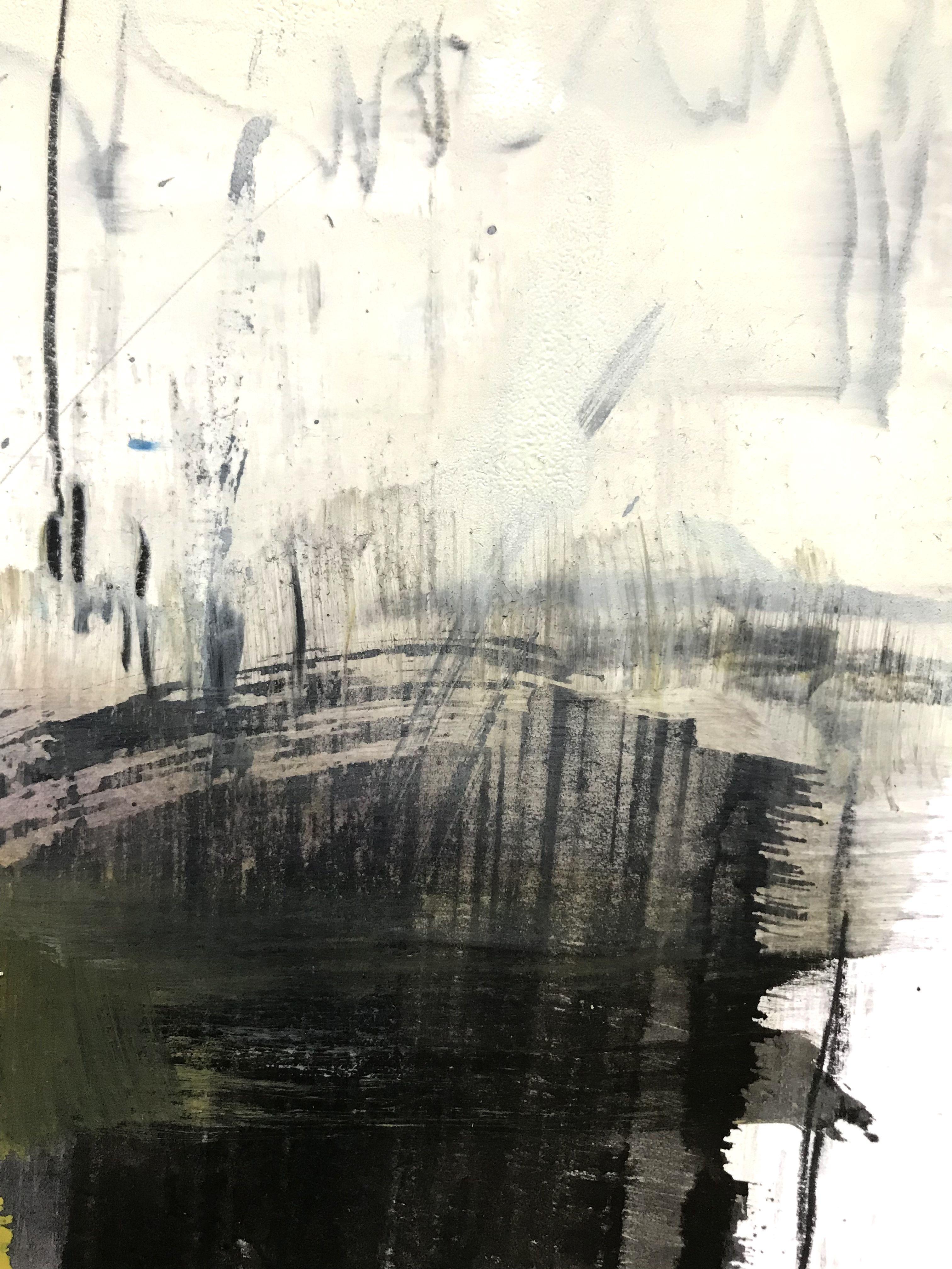 Verspielte Realität #29, Gemälde, Öl auf Papier (Abstrakt), Painting, von Kris Haas