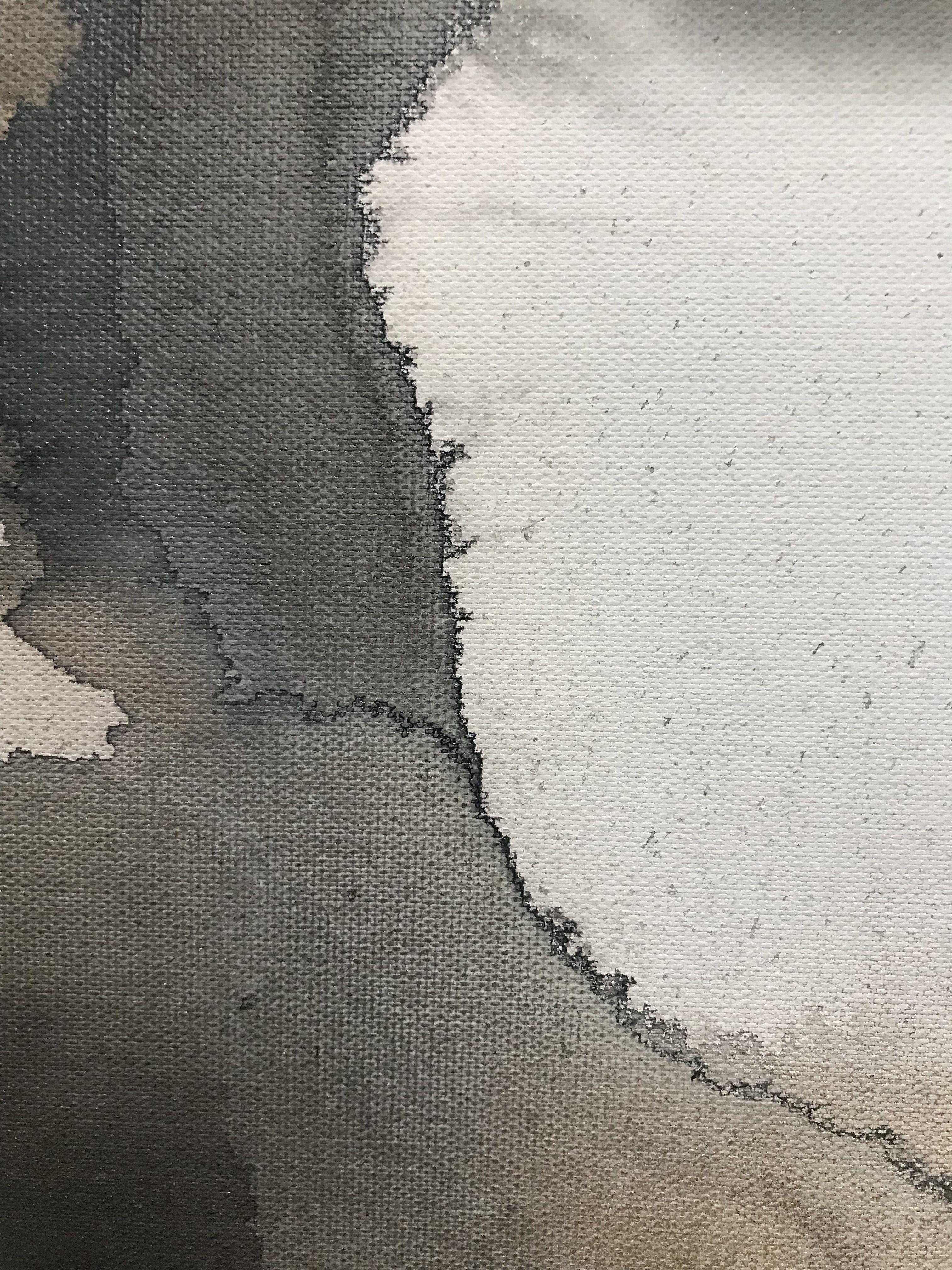 Reflection Of My Shadow - Series #16, #50.081923, Painting, Acrylic on Canvas For Sale 3