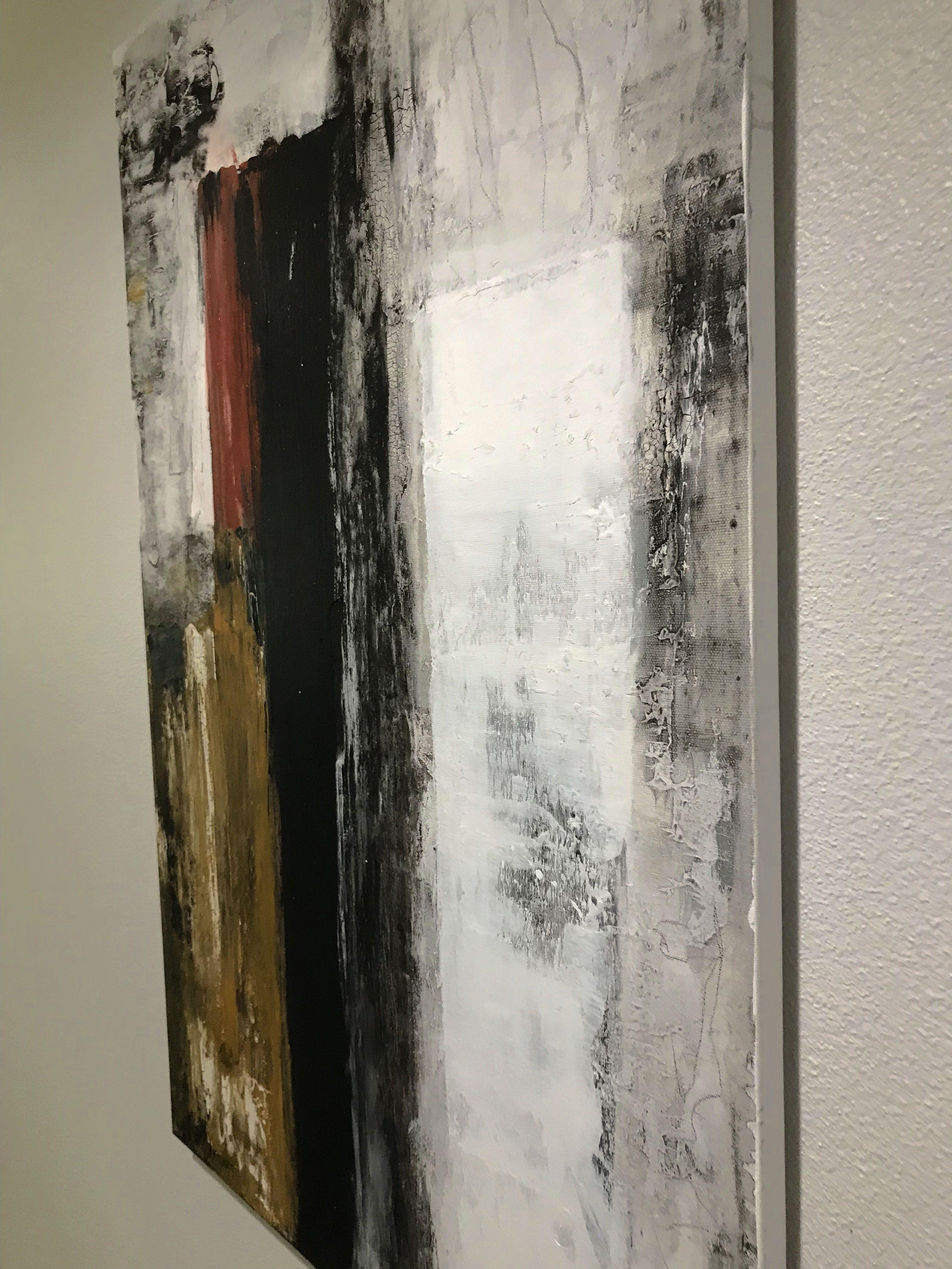 Still - Series #16, #20.072023, peinture, acrylique sur toile - Abstrait Painting par Kris Haas