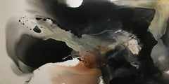 La caduta - Serie #16-#54B, Pittura, Acrilico su tela