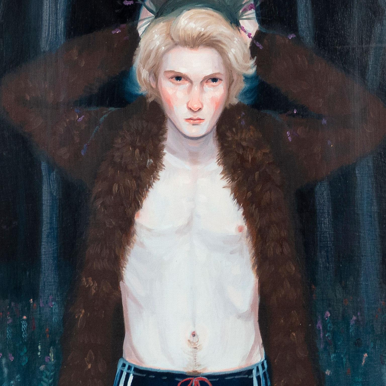 Dauphin - Contemporary Painting by Kris Knight