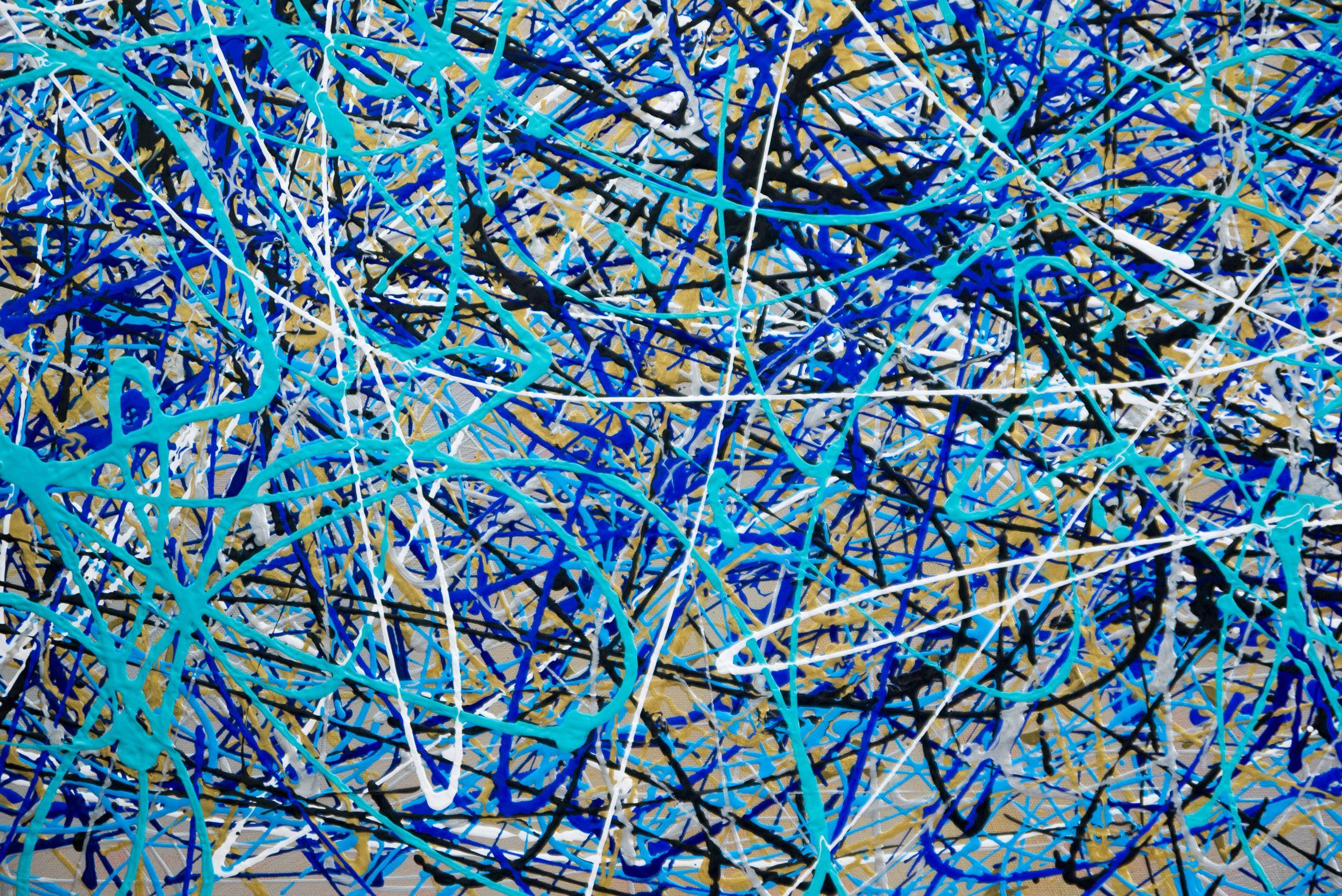 Una realtà alternativa, Pittura, Acrilico su tela - Painting Astratto di Kris Mercer