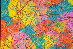 Lets Party, peinture sur toile