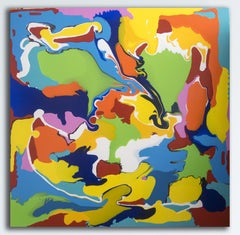 Spring Passion, Painting, Acrylic on Canvas